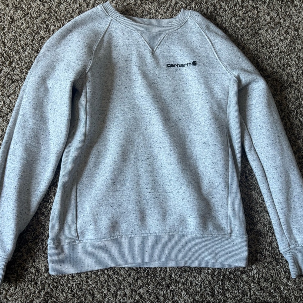 Carhartt Heather Gray Relaxed Fit Sweatshirt